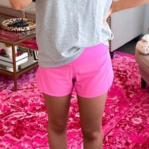 ISO! Lululemon Speed Up Shorts - HOT PINK!